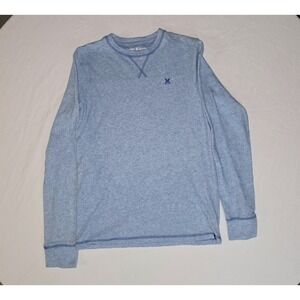 Hurley Men's Light Blue Long Sleeve Pullover shirt size XS